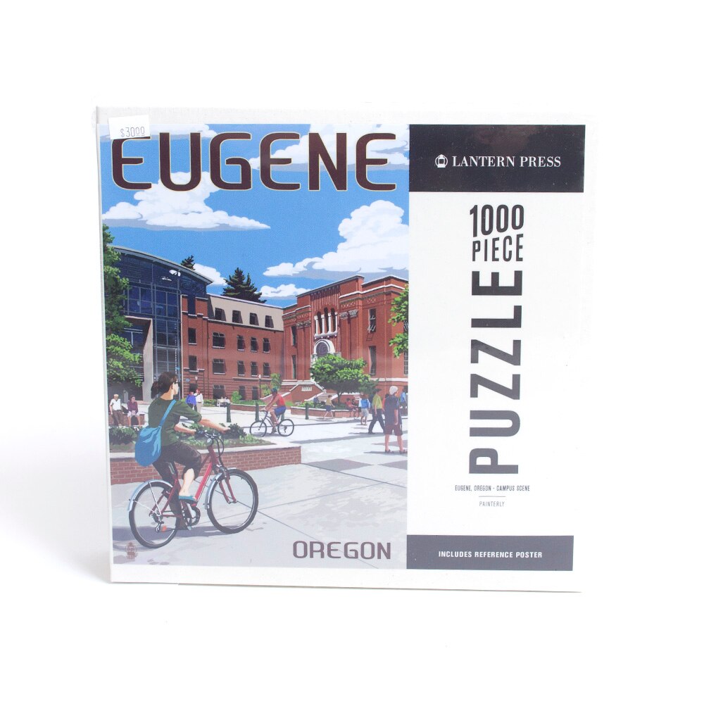 Eugene, Puzzle, Gifts, Lantern Press, Campus, 749760